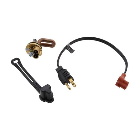 Zerostart Engine Heater - 600W 120V, 1-1/4in. Plug Brass Adapter Allis, International, Massey, Perkins 3100013